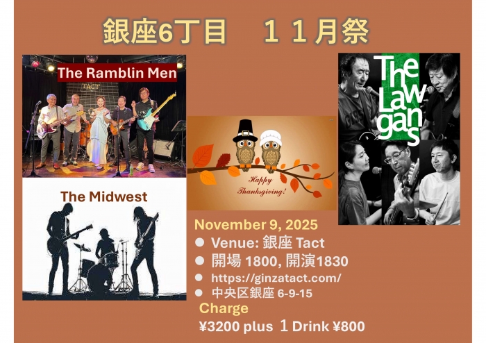 【夜】銀座6丁目　11月祭